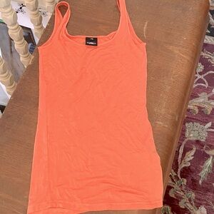 Vibrant Orange Tank Top for Women 3/10$